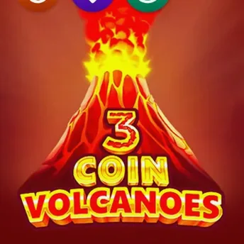 Kolikkopeli 3 Coin Volcanoes studiolta 3Oaks – Prisma